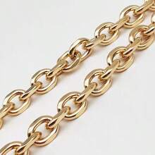 Heart-Shaped Smooth Leather Shoulder Strap Or Chain, Suitable For Replacing Shoulder Strap Of Handbag, Tote Bag, Crossbody Bag - Gold - View 5