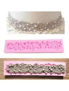 3D Round Faux Pearls Bubbles Mold Silicone Fondant Mould Cake Decor Chocolate Baking Molds, Mother's Day Gifts, Items For Mom, Baking Supplies - Random - View 5