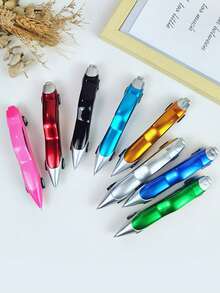 2/4pcs Neutral Pens, Ballpoint Pens, Signing Pens, Blue Stationery, Carbon Pens - Multicolor - View 3