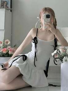 Women One-Pieces - White - View 13