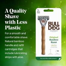 Mens Skincare and Grooming Original Razors for Men With 2 Razor Blade Refills,41148765 - Maquinilla de afeitar de seguridad + cuchillas - Ver 6