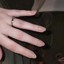 24PCS Y2K Aesthetic Blood-Red Crystal Cat Eye Press On Nails, Square-Shaped Acrylic Full Cover False Nails For Women, High-Gloss Magnetic Cat-Eye Design, Stylish Nail Tips For Parties, Festivals & Daily Wear, Easy Quick Manicure Nail Supplies - Hồng - Xem 7