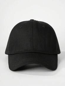 1pc Solid Color Flat Brim Baseball Cap, Adjustable Sports Hat For Outdoor Sun Protection, Casual Wear, Suitable For Spring, Autumn, Travel, Beach Resort, Men & Women, Y2K Style, Baseball Cap, Flat Brim Hat, Y2K Hat, Sun Hat, Outdoor Cap, Travel Cap, Unisex Hat, Casual Hat, Adjustable Cap, Sports Hat - Multicolor - 查看 4