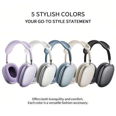 REMAX Tai nghe chụp tai RB-300HB bền bỉ, kết nối Bluetooth 5.4 ổn định, âm thanh sống động, chụp tai mềm mại sử dụng lâu dài, thiết kế có thể gập lại, màu vàng sâm panh