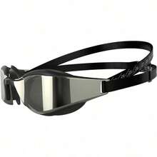 Unisex Fastskin Hyper Elite Mirror Swimming Goggles (Pack Of 1) - Black/Oxid Grey/Chrome - View 1