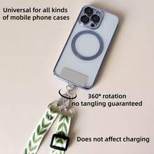 Cell Phone Lanyards - Pink - View 4