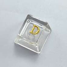 1pc A Personalized And Cute Mechanical Keyboard Featuring The Letters ABCD, With A Cross-Axis Keycap Design, In Line With OEM Specifications, Made Of ABS Material, And Equipped With A Delicate ESC Key Replacement Part. It Is A Suitable DIY Computer Accessory Gift. - Multicolor - View 16