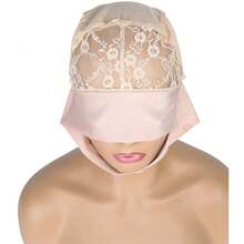 Gorro de peluca para diadema, 1 Uds.Para bordes, gorro de red para peluca, gorros tejidos, gorros para hacer pelucas con banda ajustable - COLOR 2 - Ver 7