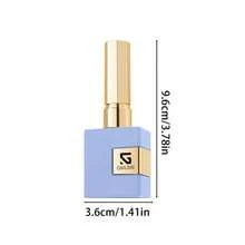 GMUME 3件組 16ml 冬季藍色凝膠指甲油套組 No.032 035 066 天空海藍色銀色亮片，適合聖誕雪景主題與夏季海灘美甲，需搭配三步驟底膠與頂膠 - 彩色 - 查看 12