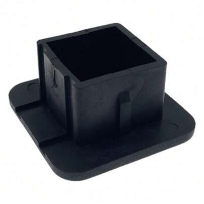 2" Tow Hitch Tube Plug Caps Accessories Black Premium High Performance Heavy