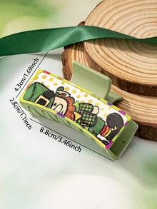 1个PU皮革绿色三叶草圣帕特里克节发夹（女士款） - 彩色 - 查看 8