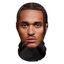 áscara completa con estampado 3D de juego de pelota,áscara de estrella, cubierta divertida para la cabeza, bufanda para montar, sombreros de Cosplay para hombres, suministros para fiestas G6MX - A - Ver 6