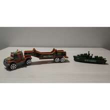 Bonito trailer a escala - Verde - Ver 3