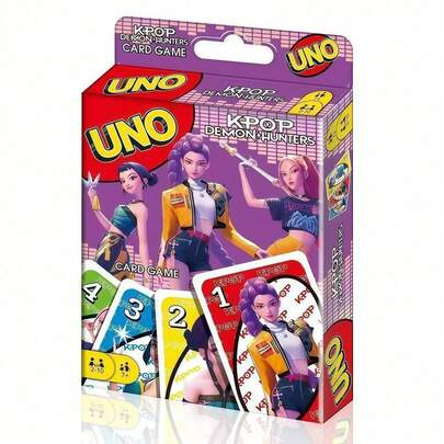 1盒/108张 2025款K-Pop趣味桌游卡牌，适合朋友聚会、家庭派对、电视剧主题游戏，2-10人游戏，新年送给K-Pop粉丝的绝佳礼物