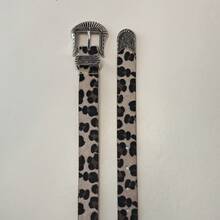 1pc Leopard Print Women's Belt, Suitable For Casual Jeans, Party And Daily Wear, Spring/Summer/Autumn - Multicolor - View 3