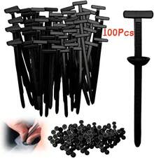 100Pcs Heavy Duty Nylon Cable Ties With Lock, Self-Locking Zip Ties With Mounting Button And Nail Design, Durable Plastic Cable Tie For Automotive Underbody, Bumper, Trunk Cover, Daily Cable Management, Strong Fixing Material For Home, Garage, And Industrial Use - Heavy Duty Nylon Cable Ties - View 9