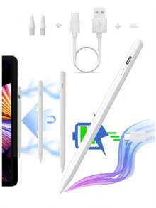 Bút cảm ứng nâng cấp tương thích với iPad thế hệ 9/10, có chức năng chống chạm lòng bàn tay và nghiêng, sạc nhanh. Tương thích với iPad Pro 11/12.9 thế hệ 3/4/5, iPad Mini 5/6, iPad 6/7/8, iPad Air thế hệ 3/4/5, iPad 2018-2026. Quà tặng cho mẹ, gia đình, bạn bè, sinh nhật, ngày lễ. - Nhiều màu - Xem 12