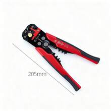 5-In-1 Pliers For Professional Electricians With Wire Stripper, Cutter, And Crimper - A-Red - View 8