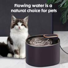 Dispensador de agua para mascotas de gran capacidad de 3L, con mejoras para un funcionamiento silencioso. Fuente de agua inteligente con circulación y filtración automática, adecuada para gatos y perros medianos/pequeños. Alimentado por USB (adaptador no incluido) - multicolor - Ver 8