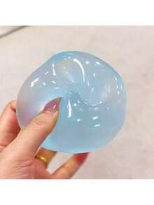 1/2 quả bóng bóp giảm căng thẳng bằng dầu dừa màu xanh dương, đường kính 6cm, có độ đàn hồi chậm, thích hợp làm quà tặng ngày lễ, quà tặng vui nhộn và dễ thương, quà sinh nhật, quà Phục sinh, quà Halloween, quà Giáng sinh, quà tặng nhỏ trong các bữa tiệc. - Nhiều màu - Xem 2