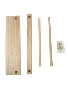 Wooden Jewelry Display Stand, Necklace Holder, Bracelet & Earring Organizer, Desktop Display Rack - Multicolor - View 12