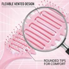 1 lược uốn tóc, thích hợp để tạo kiểu tóc xoăn ướt, lược có lỗ thông hơi giúp chải, tạo hình và giữ nếp tóc xoăn, phù hợp cho cả nam và nữ, có thể sử dụng cho tóc ướt hoặc khô. - Hình vuông - Xem 10