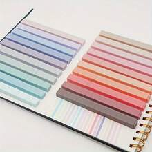 6/12 Bagged Square Highlighters, Beautiful Chiseled Highlighters, Eye Protection Key Marker Slanted Head Handmade Accounting Pens,Pens,Stationery,School Supplies - A - 查看 5