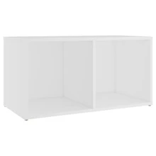 vidaXL 2 Stück TV-Schränke Weiß 72x35x36,5 cm Holzwerkstoff - Bianco - Visualizzare 4