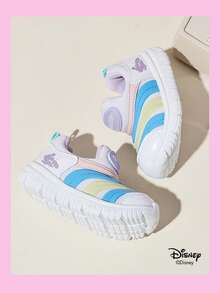 Disney 1 Pair  Collaboration Children's Sneakers, Suitable For Daily Wear, Festivals, Sports, Outdoor Activities, Comfortable, Non-Slip, Breathable (Boys' Sneakers, Boys' Skate Shoes, Children's Sneakers, Girls' Sneakers, Girls' Skate Shoes) - Purple - View 5