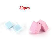 5/10/20/100pcs Toilet Cleaning Tablets, Powerful Deodorizer, Removes Urine Stains, Defoaming, Suitable For Cleaning Toilet And Washing Machine - Multicolor - View 17