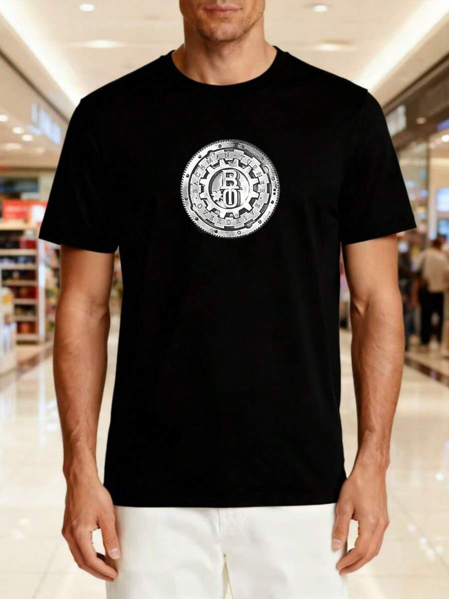 Men Sports Tees & Tanks - Black - View 1