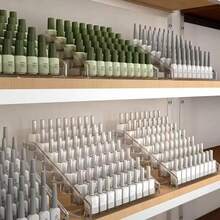 梯形透明桌面展示架 亚克力指甲油展示架 多层塑料徽章收纳架 - 彩色 - 查看 9