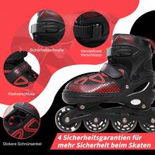 Kids Skates - Black - View 4
