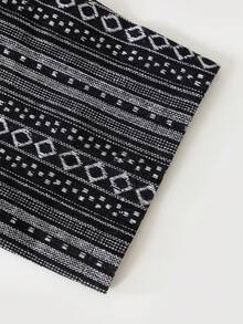 Amyenjoylife 现代菲律宾风蝴蝶袖可拆卸袖时尚优雅女士露肩上衣（不含裙子） - 黑色 - 查看 8