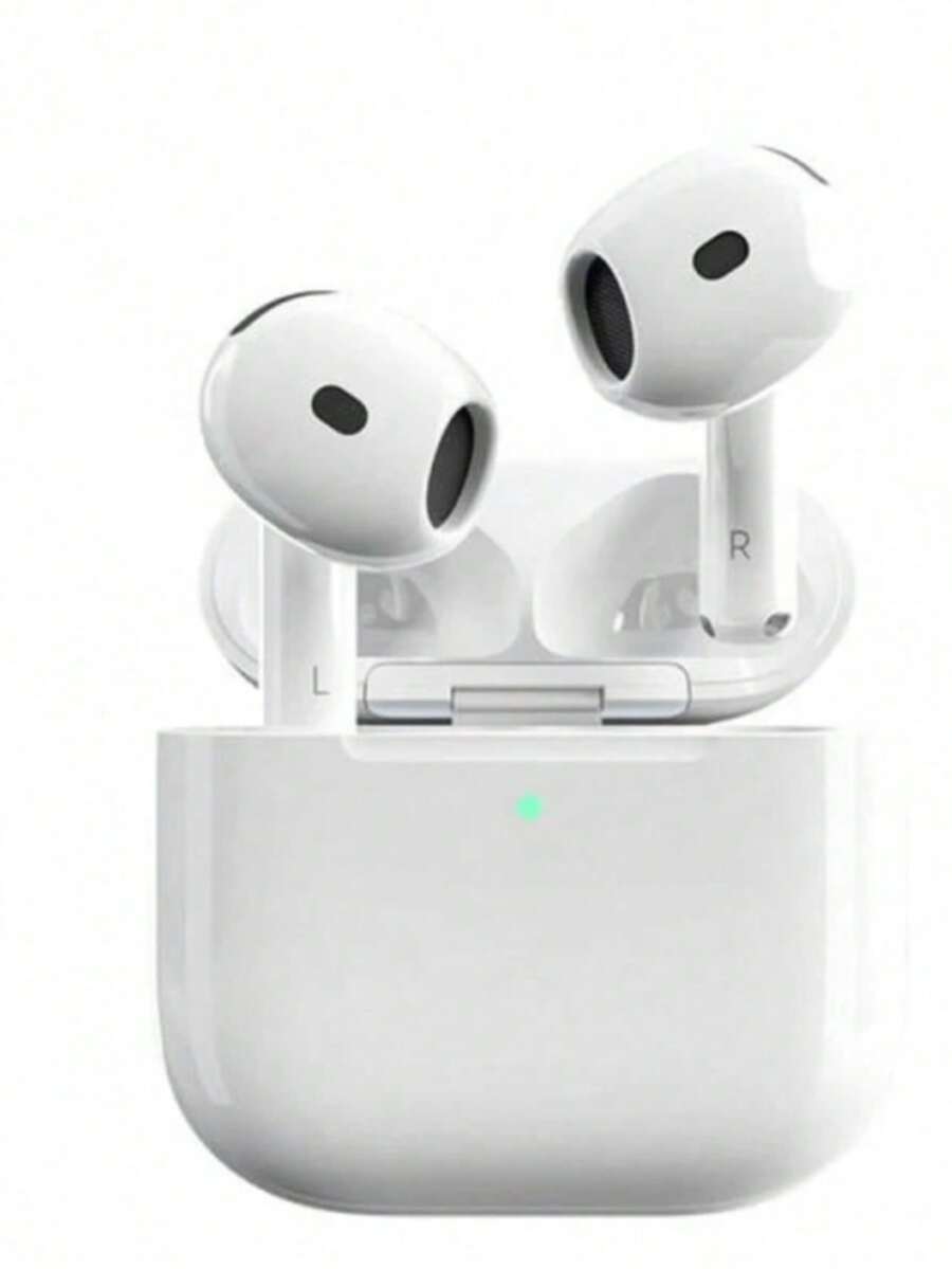 New Air4 Air5 Air7 Wireless In - Ear Earbuds With Ultra - Long Battery Life & High - Fidelity Sound 8 In 1 Wireless Earbuds ANC Active Noise Cancelling(-36db)In-Ear Earphones With Charging 33H Playtime 360 Hi-Fi Stereo Waterproof Headphones Android Phone/ AlRP0DS Pro IOS Laptops 1:1 Clone - trắng - Xem 1
