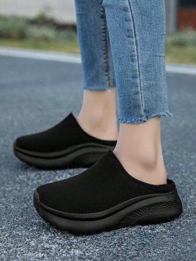 New Fashion Classic Mesh Lightweight Solid Color Casual Fringe Sneakers, Outdoor Casual Sports Shoes For Spring/Summer