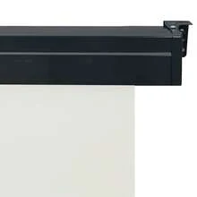vidaXL Balkon-Seitenmarkise 175x250 cm Creme - A - Visualizzare 7