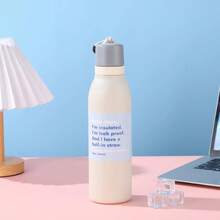 Stainless Steel  Cup-Bottle With Hot/Cold Function, 600ml - 杏色 - 查看 7
