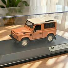 Xe mô hình Land Rover Defender cổ điển bằng hợp kim đúc tỷ lệ 1:24, kiểu dáng địa hình cổ điển, màu xám và trắng, 2 cửa, kèm hộp trưng bày, quà tặng mô hình xe địa hình bằng hợp kim sưu tầm. - Nhiều màu - Xem 3
