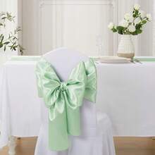 12 Pack Sage Gre1en Table Runner 12x108 Inches Long, Satin Silk-Like Smooth Table Decor For Wedding Prom Event Party - SageGre1en - 查看 5