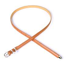 4pcs Minimalist Thin Belt, Fashion Casual PU Leather Solid Color Waist Belt For Women, Suitable For Daily Office Commute Outfit - Multicolor - View 6