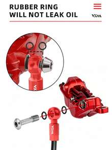 Shimano BH59/90 Olive Brake Hose Fittings For Mountain Bike - Multicolor - View 9