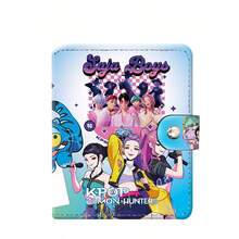 1pc KPOP Witch Hunting Girl Group In-Stock Cute Wallet/Card Holder, Suitable As Birthday, New Year, Seasonal Festival Party Small Gift, Holiday Gift For Best Friends - Multicolor - View 1