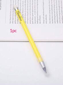 定制款永不干涸铅笔，先进技术，永不断墨，马卡龙色系，无需削尖，不易折断，可擦除，返校季必备，多功能，装饰性强，可重复使用，时尚现代，色彩缤纷，可爱复古，卡通风格，卡哇伊风，可定制，个性化，独一无二，适用于员工、客户、学生、商务/工作/办公、学校、办公及学习用品、圣诞装饰，书写流畅 - 彩色 - 查看 11