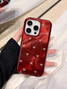 1 pieza Funda de teléfono TPU antideslizante con diseño de lazo compatible con Apple 11 Pro Max/12 Pro Max/13 Pro Max/14 Pro Max/15 Pro Max/16 Pro Max/17 Pro Max - Multicolor - Ver 2