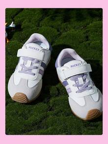 Disney 1 Pair Kids' Sneakers, Suitable For Daily Wear, Festivals, Sports, Outdoor Activities, Comfortable, Non-Slip, Durable, Breathable (Boys' Sneakers, Boys' Skate Shoes, Kids' Sports Shoes, Girls' Sneakers, Girls' Skate Shoes) - Purple - View 6