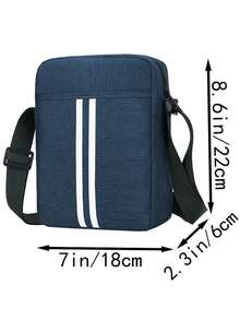 男士包袋 - 单肩包、男士斜挎包、休闲斜挎包、男士运动小包、韩版斜挎包、迷你小背包 - 彩色 - 查看 4