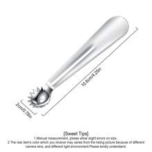 2/4/6pcs Stainless Steel Tomato Stem Remover, Strawberry Huller, Fruit & Vegetable Stem Removal Tool, Portable Kitchen Gadgets - Multicolor - View 3