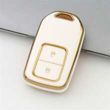 1pc 2-Button TPU Car Key Fob Shell Suitable For Civic, Accord, Vezel, CR-V, HR-V, CR-Z, Fit, Freed, Jade, XRV And Other Models Accessories - Single Pack - View 16