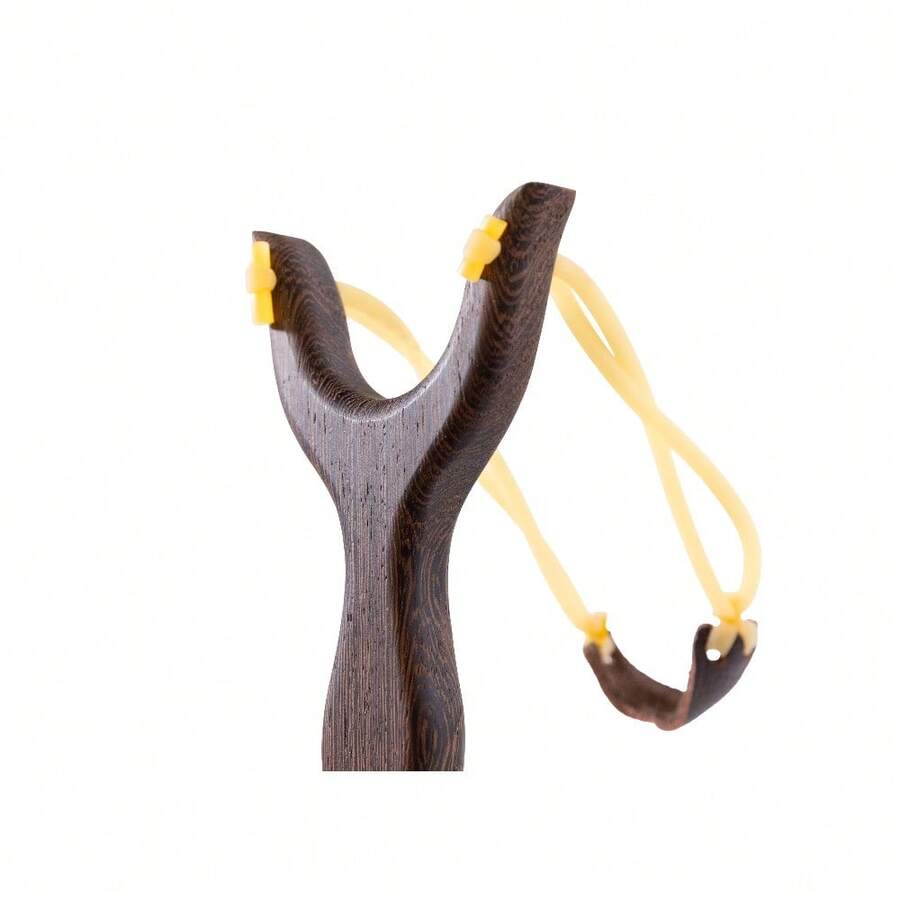 Wooden Slingshot Durable Wood Funny Fun Toy Gift Ideas For Boys And Girls Saf*E Outdoor Activity - Single - View 1